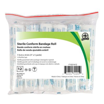 Conform Bandage, 7.5cm x 4.5m, 12/Bag